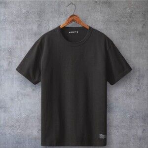 American Giant T-Shirt Mens Small Black Everest Tee Boxy Heavyweight Cotton NEW